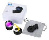 Vtin 2-In-1 Clip-On Fish Eye Lens Kit 180 Degree 10X Macro - Imported From Uk