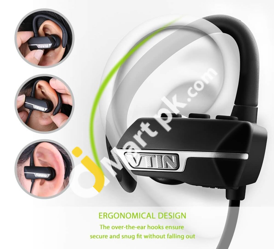 Vtin Vrazr Stereo Sports Bluetooth 4.1 In-Ear Headset With Apt-X Sound- Imported From Uk