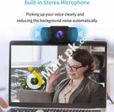 Webcam With Microphone Wansview Usb 2.0 Desktop Laptop Computer Web Camera - Imported From Uk