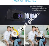 Wansview 1080P Usb 2.0 Desktop Laptop Computer Web Camera With Microphone & Auto Light Correction