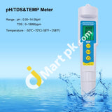 Water Ph/Tds Tester Quality Analyzer Backlight Digital Detector - Imported From Uk