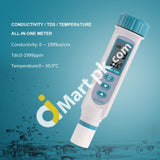 Water Quality Meter Portable Pen Type Conductivity Meter/Tester Az8361 High Precision Tds Detection