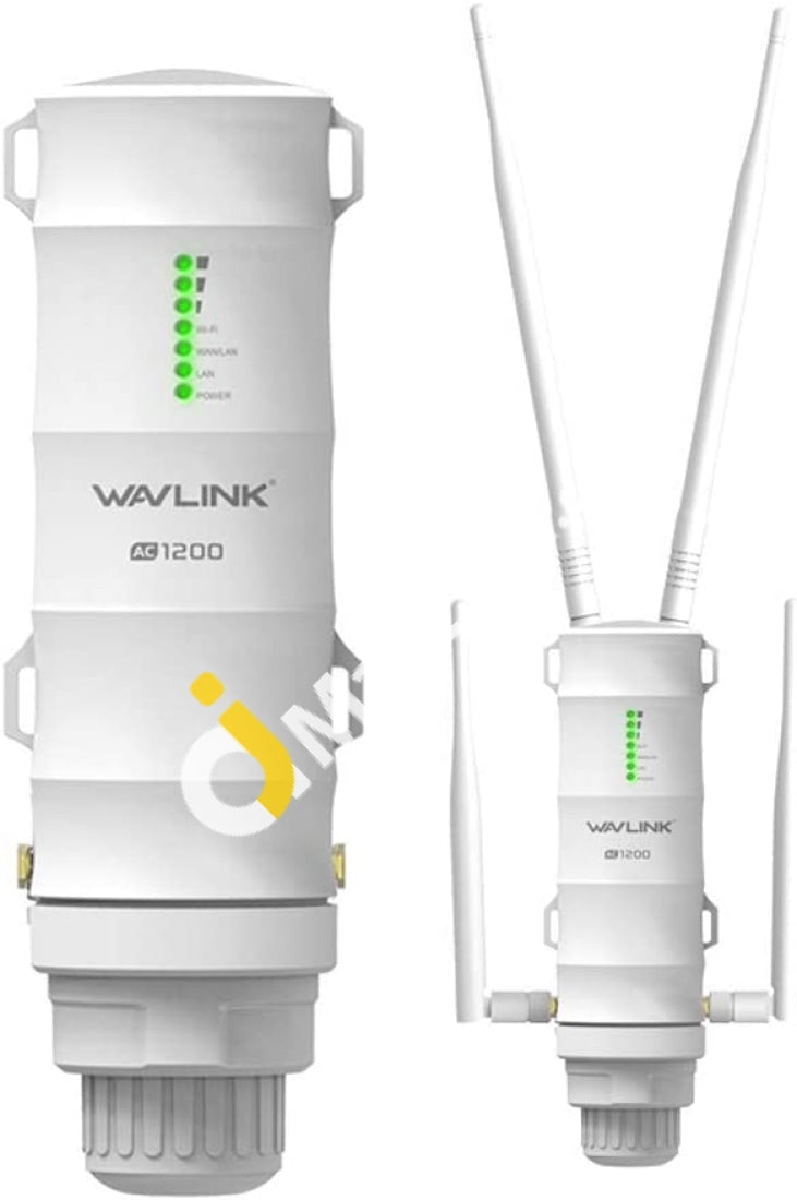 Wavlink Ac1200 Wifi Repeater Dual-Band High Power Outdoor Weatherproof Range Extender/Access
