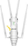 Wavlink Ac1200 Wifi Repeater Dual-Band High Power Outdoor Weatherproof Range Extender/Access