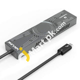 Wavlink Thunderbolt 3 Pcle M.2 Nvme Ssd Enclosure Usb C 40Gbps Transmission Aluminum For Ucb-C To M