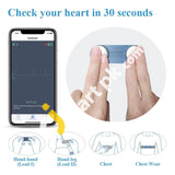 Wellue Duoek Portable Ekg Monitor Hand-Held & Wearable Instant Analysis With App - Imported From Uk