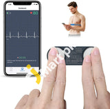 Wellue Duoek Portable Ekg Monitor / Heart Bluetooth Health Tracker Hand-Held & Wearable Instant