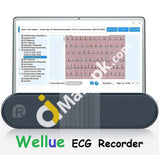 Wellue Viatom Heart Health Monitor Professional Holter Recorder With Ai-Ecg Analysis Report 24-Hours