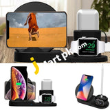 Wireless Charger 3-In-1 Charging Stand Qi Fast Station - Imported From Uk