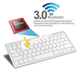 Wireless Keyboard Bluetooth 3.0 Ultra-Slim with Portable Stand - Imported from UK