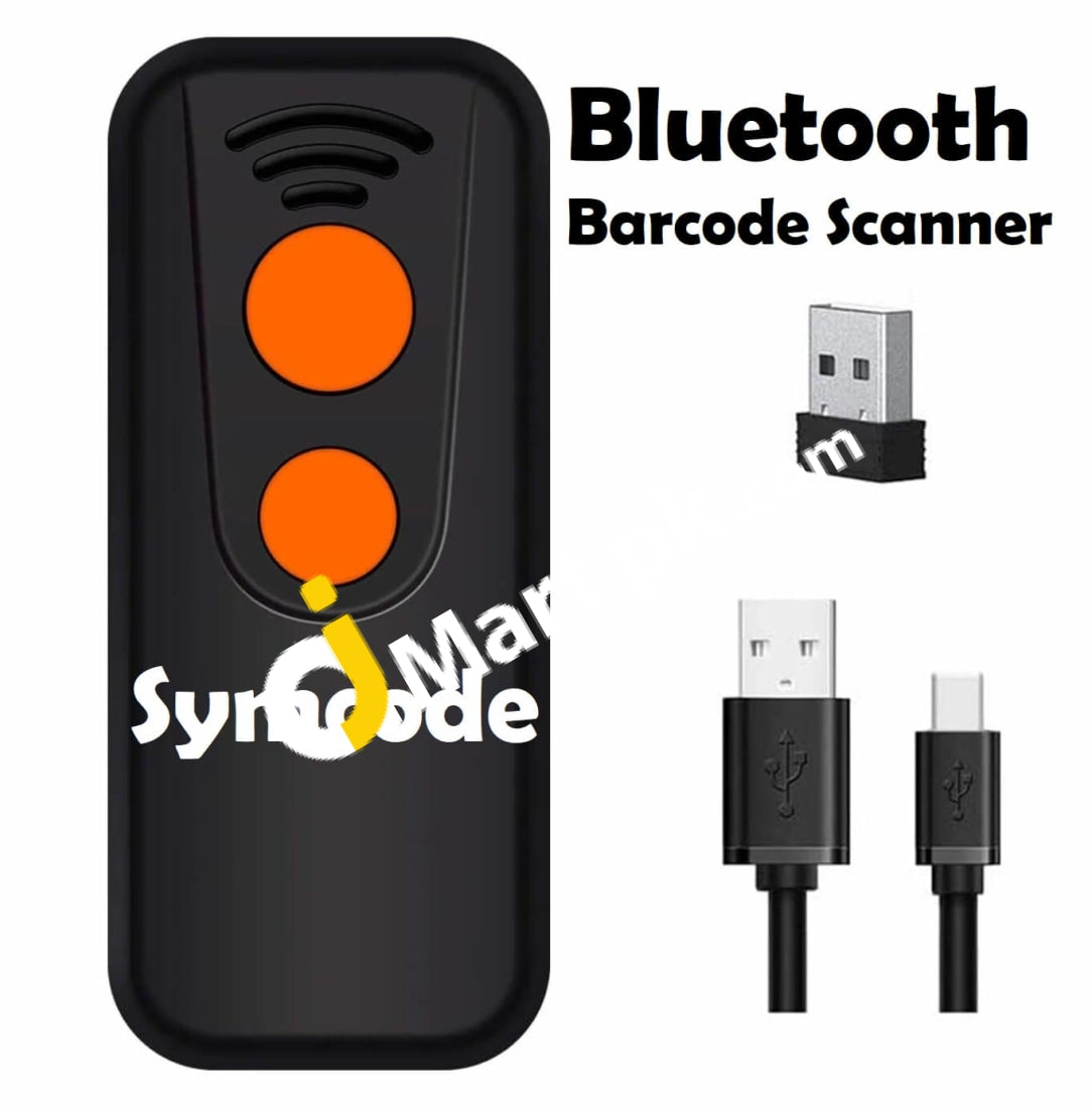 Symcode Portable Wireless Bluetooth Barcode Scanner - Imported From Uk