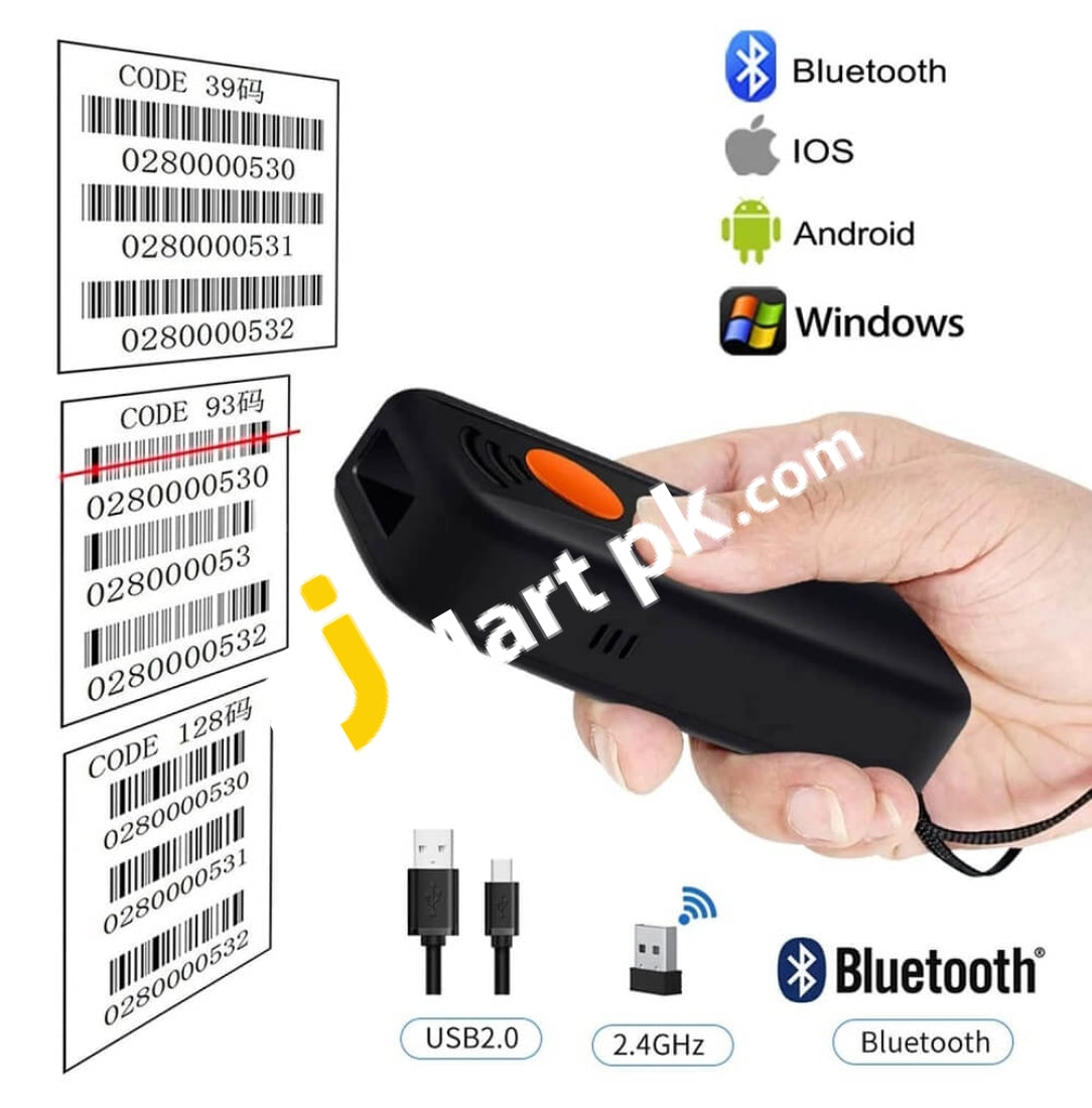 X7 Mini symcode Portable Wireless Bluetooth Barcode Scanner - Imported ...