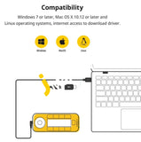 Xencelabs Quick Keys Wireless Programmable Keypad With 40 Customizable Shortcut Keyboard Oled