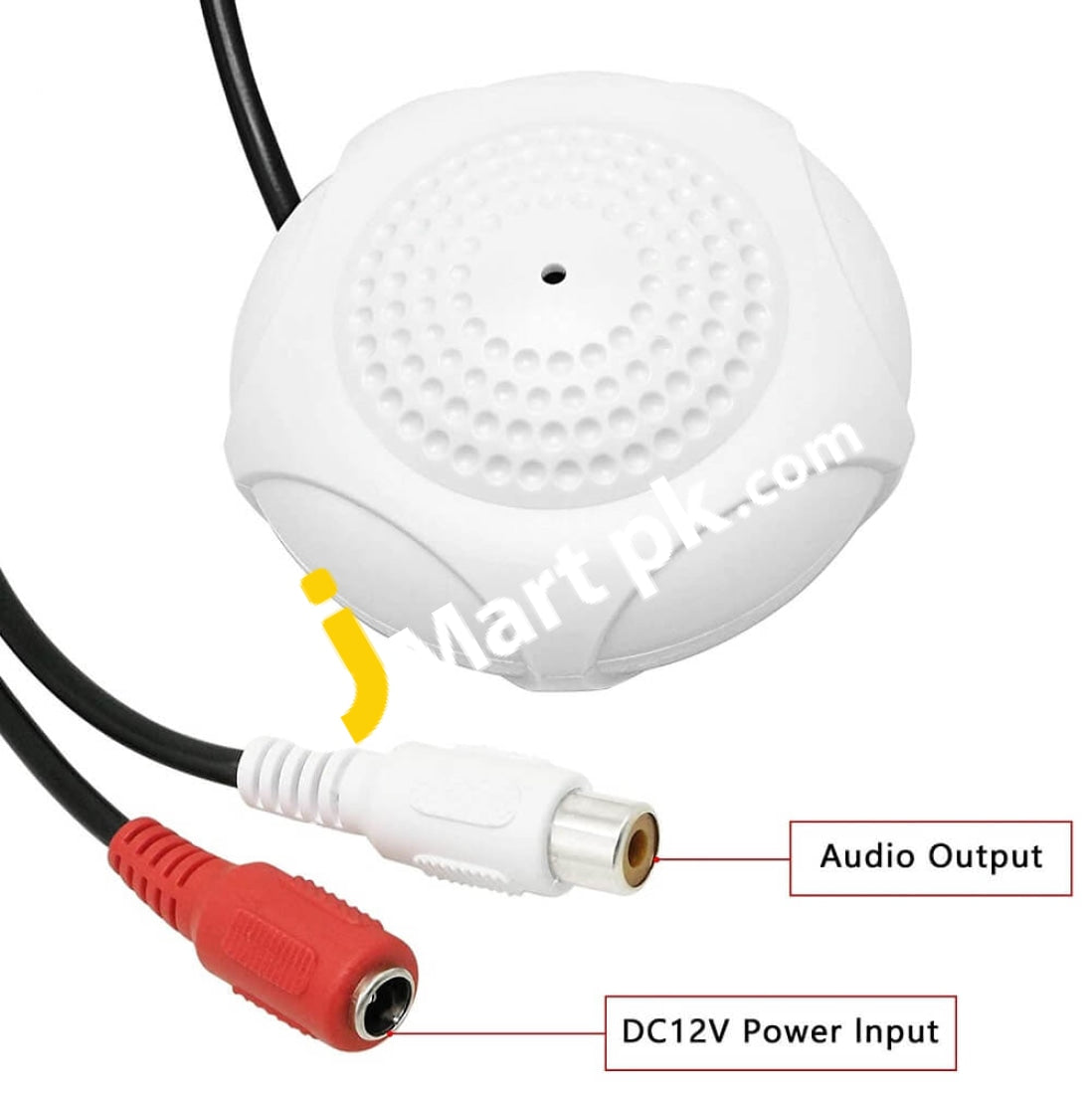 Xmsjsiy Cctv Microphone Sound Monitor Kit Pickup For Audio Recording High Sensitive Security Camera