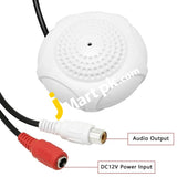 Xmsjsiy Cctv Microphone Sound Monitor Kit Pickup For Audio Recording High Sensitive Security Camera