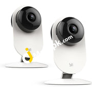 YI Home Camera 720p (Family Pack 2 Cameras) with Free Motion Alerts and Night Vision - Imported from Uk