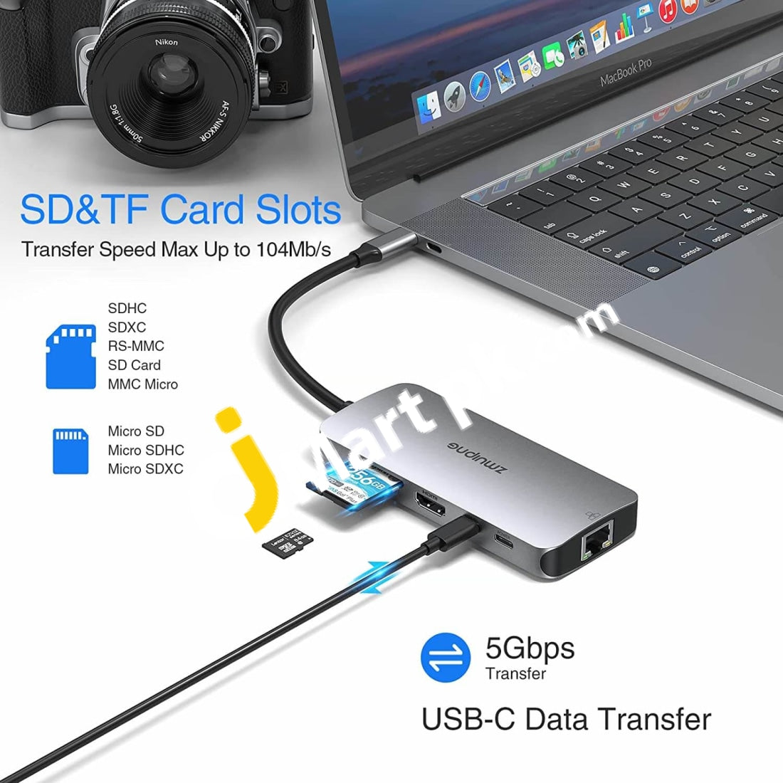 Testé : Adaptateur USB-C ZMUIPNG, Troubles de l'adaptateur