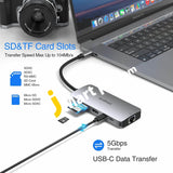 Zmuipng 9 In 1 Usb-C Multiport Adapter Hub - Imported From Uk