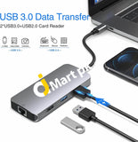 Zmuipng 9 In 1 Usb-C Multiport Adapter Hub - Imported From Uk