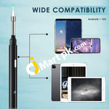 Zupora Ear Camera Wax Removal Kit 1920P Fhd Wireless Otoscope With Led Lights - Imported From Uk