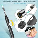 Zupora Ear Camera Wax Removal Kit 1920P Fhd Wireless Otoscope With Led Lights - Imported From Uk